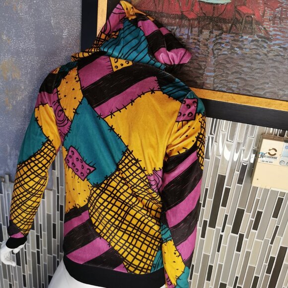 Disney Nightmare Before Christmas Reversible Jacket Adult Small 0092 - Picture 2 of 8